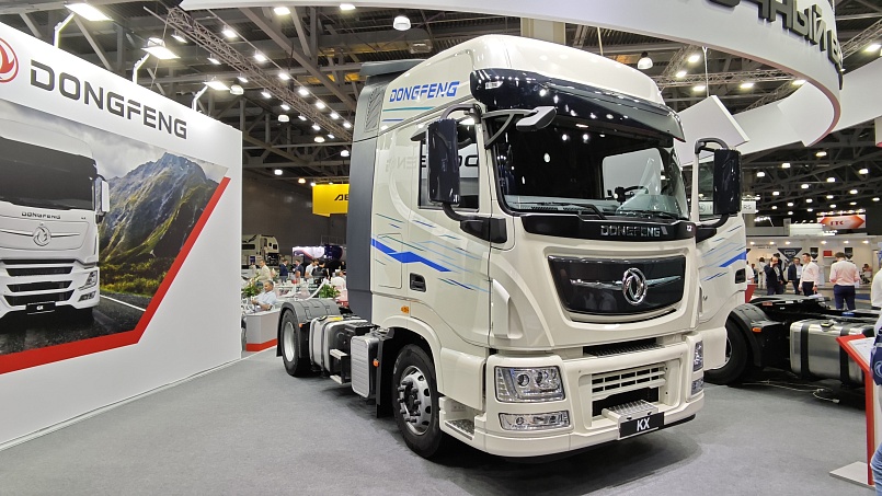 Коммерческие автомобили Dongfeng на выставке COMvex 2024